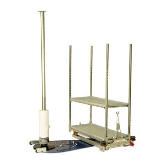 Horti-Wrap foil wrapper for Danish trolleys