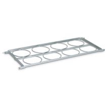 Flower bucket rack for Danish trolleys