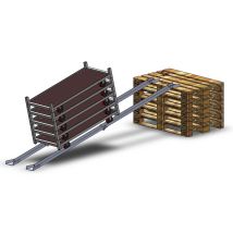 Ramps for CC trolleys