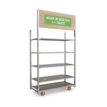 Verlengstukken voor reclamSignholder Danish trolleyebord Deense kar